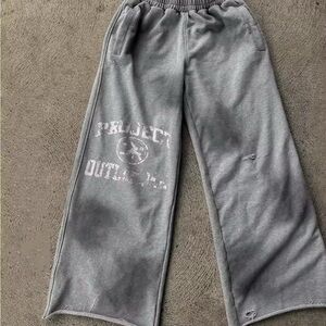 Gray Sweatpants